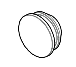 CANNONDALE 4MM BLIND GROMMET QTY10 (K32094)