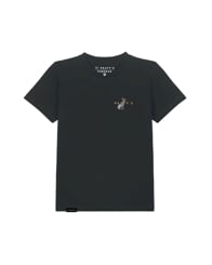 PEATY'S DĚTSKÉ TRIKO S KRÁTKÝM RUKÁVEM - SUPERDOG / BLACK (PKW-25-TEE-SUP-BLK)