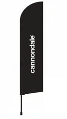 CANNONDALE FLAG + POLE + SPIKES EXTRA LARGE