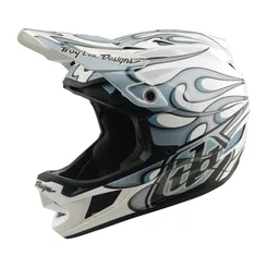 TLD HELMA D4 COMPOSITE MIPS TORCHED WHITE / SILVER (14021200)